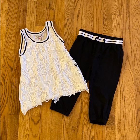 Girls Kensie Two-piece Capri set, Size 6 - Picture 10 of 10